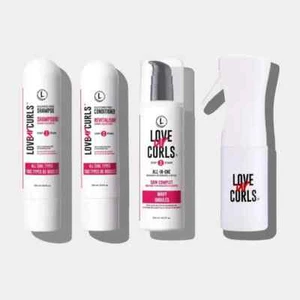 Lus Brand Love ur Curls Curly WASH STYLE REFRESH KIT