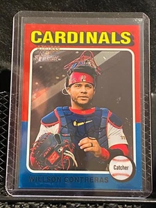 Willson Contreras 2024 Topps Heritage High # Chrome #470/699 #520 Cardinals - Bild 1 von 2