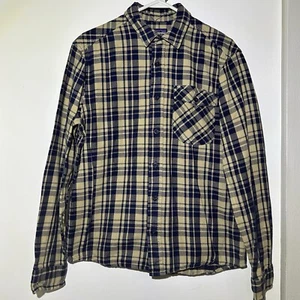 Patagonia Men’s Iron Ridge Long Sleeves Button Down Plaid Shirt Size Medium - Picture 1 of 7