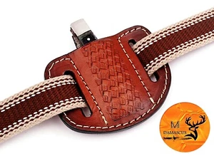 ECHT LEDER HANDGEFERTIGT GÜRTELSCHEIDE HOLSTER FÜR KLAPPMESSER EDC 1310 - Bild 1 von 4