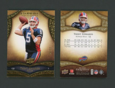 2009 Upper Deck Exquisite Collection /80 Trent Edwards #40