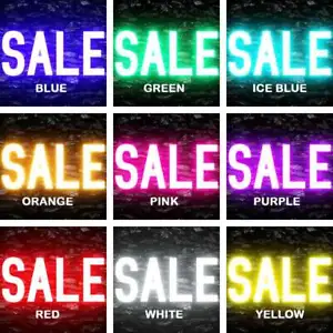 8X0033 SALE Open Shop Store Decor Display Flexible Custom Neon Sign - Picture 1 of 20