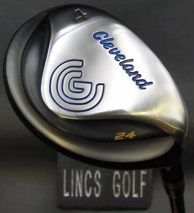 Cleveland 24° 4 Hybrid Stiff Graphite Shaft Cleveland Grip - Picture 1 of 6