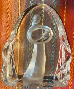 2003 Ensco Lead Crystal "Miracles" Designed by Kim Lawrence - Picture 1 of 6