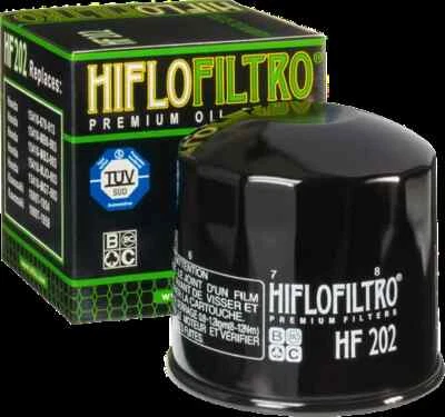 Bote de filtro de aceite Hiflo negro giratorio premium Honda Interceptor 500 84-87 Foto 1 de 4