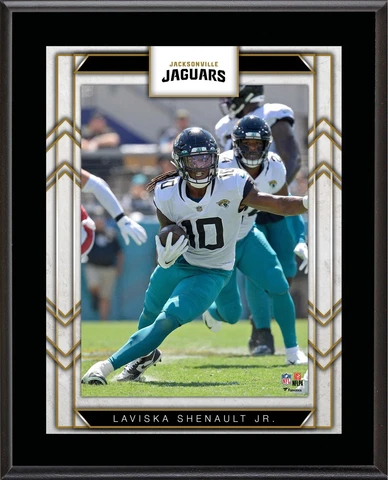 Laviska Shenault Jacksonville Jaguars 10.5" X 13" Sublimated Player Plaque Cover