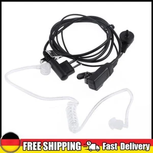 2-poliges Röhren-Ohrhörer-Headset Security Agent für Motorola-Funkgeräte - Zdjęcie 1 z 3