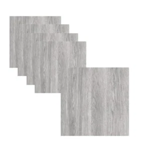 25 x GRAU HOLZOPTIK SELBSTKLEBEND VINYLBODENBELAG BODENFLIESEN KÜCHE - Bild 1 von 1