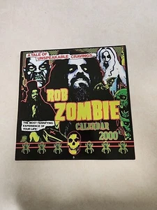 De Colección Rob Zombie 2000 Calendario Rob Zombie Arte La Historia de los Antojos Indescriptibles - Imagen 1 de 15