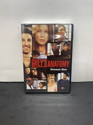 Grey's Anatomy Season One 1 (DVD, 2006, Widescreen, 2 Disc Set) TV Show - NEW - Image 1 of 2