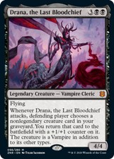 Drana, the Last Bloodchief - Foil x4 NM Magic the Gathering 4x Zendikar Rising m
