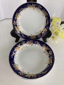 Vintage Marui China Pattern Romance 4 Berry/Dessert Bowls - Picture 1 of 5
