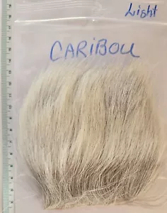 Caribou " Natural Light " Exceptional spinning hair for Dry Flies - Picture 1 of 2