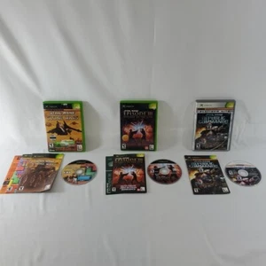 XBOX Star Wars + Tetris Game Lot : Clone Wars, Episode III 3 & Republic Commando - Picture 1 of 12