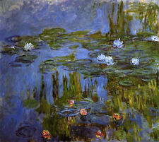Art Oil painting Claude Monet - Water-Lilies impressionism landscape & flowers