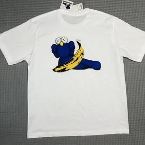 UNIQLO KAWS Warhol UT Shirt Men XL|L White Andy Warhol Banana Collab Art 471321 - Picture 1 of 12
