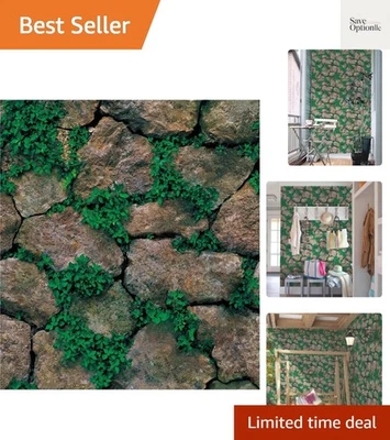 10ft Peel and Stick Brick Contact Paper for Elegant Home Decor - Stain Resistant - Image 1 of 4