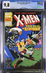 Uncanny X-Men Anual #17 CGC 9,8 Páginas Blancas Primera Aparición de X-Cutioner Pop 65 - Imagen 1 de 2