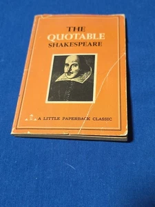 William SHAKESPEARE / The Quotable Shakespeare 1st Edition 1968 - Picture 1 of 4