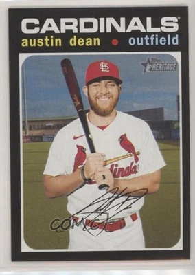 2020 Topps Heritage High Number Austin Dean #579 - Image 1 of 2