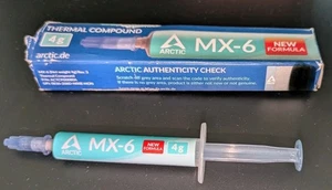 Arctic MX-6, 4g, pasta termoprzewodząca Ultimate Performance, 2x używana, od 11.07.2025 - Zdjęcie 1 z 4