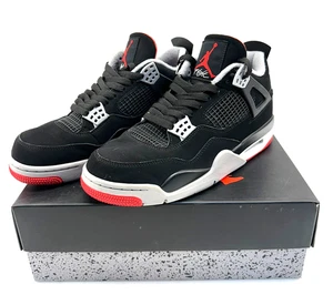 Nike Jordan 4 Retro OG Bred 2019 - Size 9.5 #11 - Picture 1 of 18