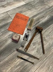 Vintage Lot of Stained Glass Tools Fletcher Toyo Japan - Picture 1 of 17