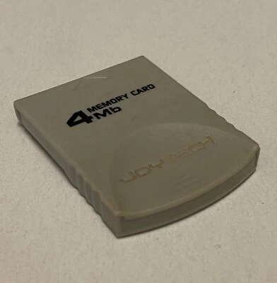 Joytech 4MB Memory Card for Nintendo GameCube ~ Tested / Working - Image 1 of 2