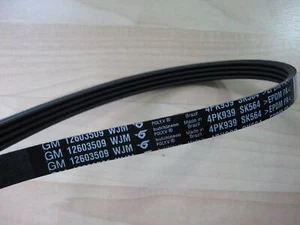 2008-2015 GM Trucks A/C Compressor Belt New 12603509 19178068 19210691 #M100AT - Picture 1 of 5