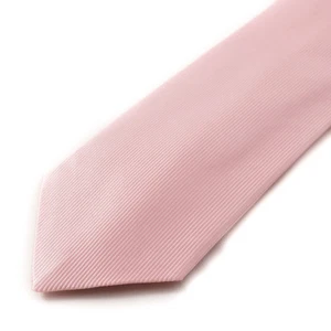 NWT $295 CESARE ATTOLINI Light Pink Woven Twill Satin Silk Tie - Picture 1 of 3