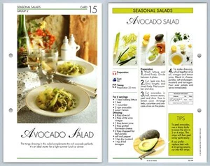 Avocado Salad #15 Salads - Simply Delicious 1992 IMP Ltd Recipe Card - Picture 1 of 1
