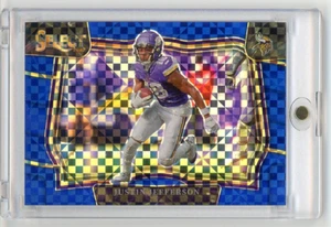 Justin Jefferson 2022 Panini Select Field Level Blue Prizm /49 Minnesota Vikings - Picture 1 of 2