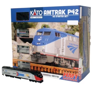 Kato 303003 Amtrak P42 Superliner Starter Set Amtrak 50th Phase I #161 HO Scale - Picture 1 of 1