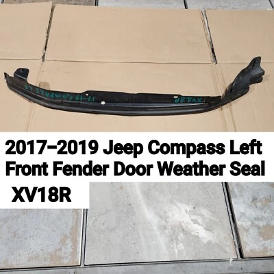 2017-2019 Jeep Compass Left Front Fender Door Weather Seal (See Photos) USED - Image 1 of 4