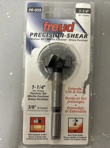 Freud Precision Shear Serrated Edge Forstner Drill Bit 1-1/4 In. X 3/8 In. Shank - Picture 1 of 4