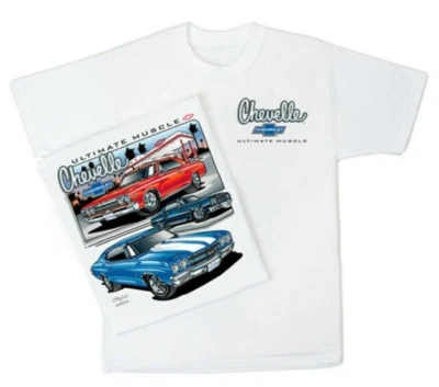 Chevrolet Chevelle Ultimate Muscle Mens T shirt  Chevy licensed - Image 1 of 2