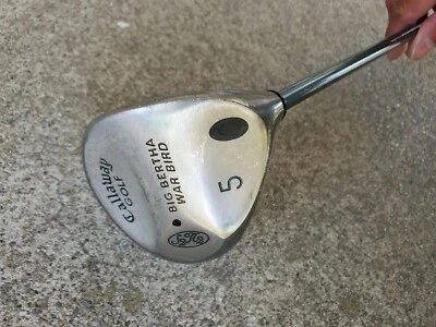 Callaway Great Big Bertha S2H2 War Bird 5 Madera con Damas Gema Grafito Eje Derecha Foto 1 de 4