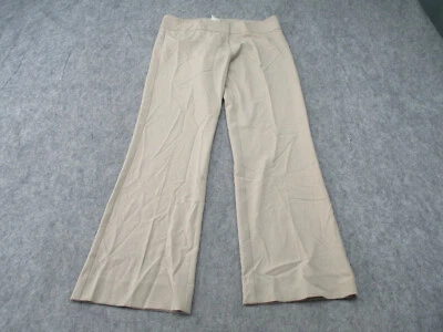 Kenneth Cole Pantalones Mujer 12 Caqui Damas Frente Plano Marrón Informal  Foto 1 de 4