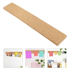 3Pcs frameless cork bulletin bar Strips Frameless Cork Bulletin Bar Bulletin - Picture 1 of 12