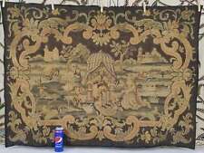 Vintage Medieval Royalty Scene Wall Hanging Tapestry 117x84cm