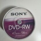 Sony DVD-RW 4.7GB 120 Mins Discs x25 Rerecordable Blank DVDs Accucore New Sealed