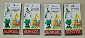 original Knox Räucherkerzen Gr. M 4 x 24 = 98 Stück Weihnachtsduft - Bild 1 von 1