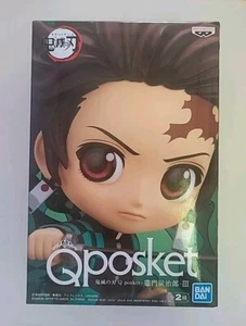 Demon Slayer: Kimetsu no Yaiba Tanjiro Kamado Ver A QPosket Figur Bandai Neu - Bild 1 von 2