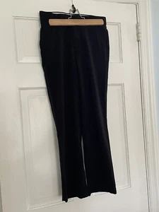 CHAPS Dress Pants Boy's Size 12 Regular Black Pockets Slacks - Picture 1 of 7