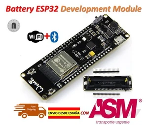 WeMos Battery ESP32 ESP-32 ESP32S WiFi + Bluetooth Development Board - Imagen 1 de 7