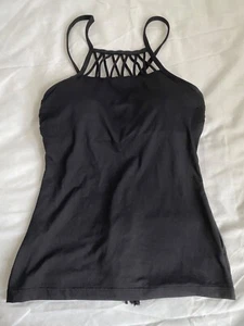SEAFOLLY AUSTRALIA LADIES BLACK SWIMMING TOP. SIZE 10D NEW - Picture 1 of 4