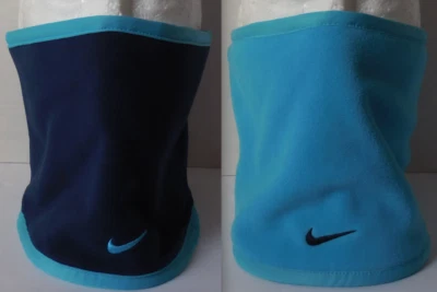 Calentador de cuello Nike polar reversible juvenil unisex medianoche azul marino/azul cloro Foto 1 de 4