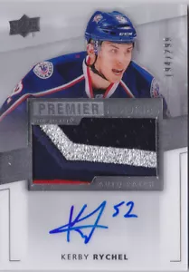 14-15 UD Premier Kerby Rychel /299 Auto Patch Rookie 2014 - Picture 1 of 1