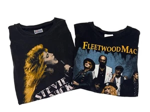 Camisa Fleetwood Mac De Colección 1990 Detrás de la Máscara y Camisa Steve Nicks Tour Talla L - Imagen 1 de 18