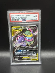 MUK & ALOLAN MUK GX TAG TEAM ALT ART PSA 9 - Bild 1 von 2